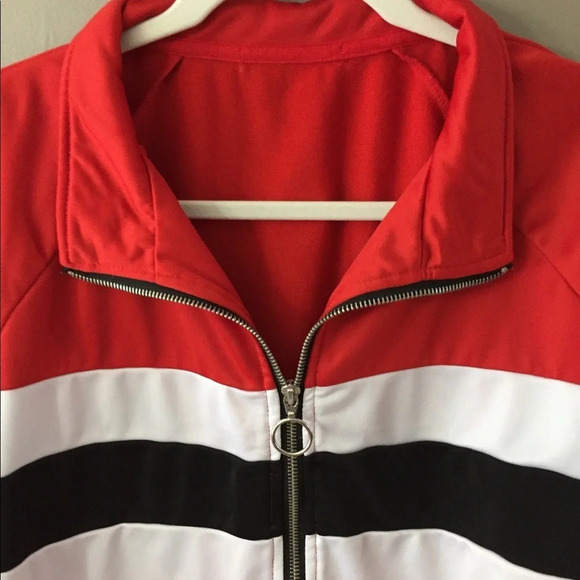Red, Black & White Full Zip Jacket XL - Picture 5 of 10